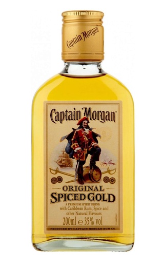 фото ром Captain Morgan Spiced Gold 0,2 л