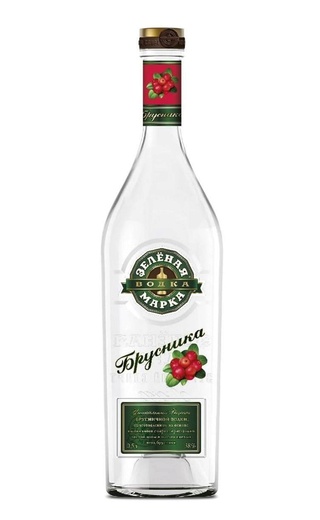 Зеленая Марка Брусника 0.5 л фото водка Green Mark Cowberry 0,5 л