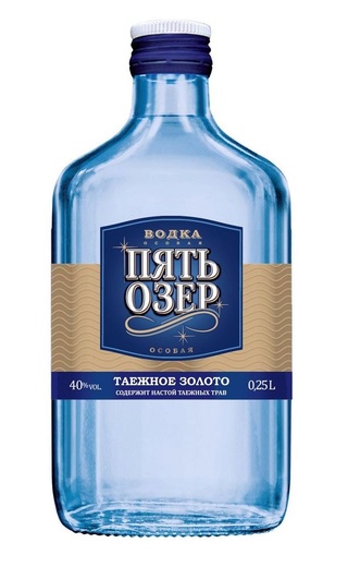 Водка Пять Озер Особая 0,25 л