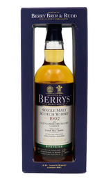 Виски Berry Brothers and Rudd Glenlossie 20 Years Old 1993 0,7 л