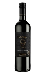 Вино San Pedro Gato Negro 9 Lives Cabernet Sauvignon 2019 0,75 л