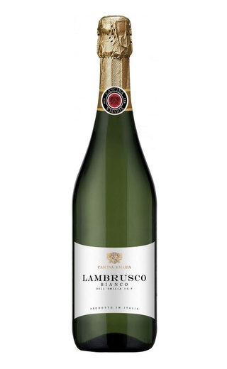 фото игристое вино Cascina S. Maria Bianco Secco Lambrusco dell'Emilia 0,75 л