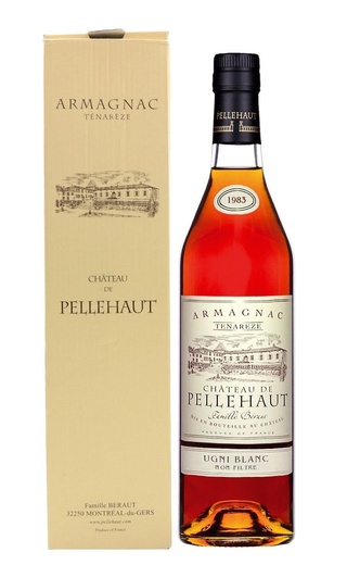 фото арманьяк Chateau de Pellehaut Millesime 1983 0,7 л