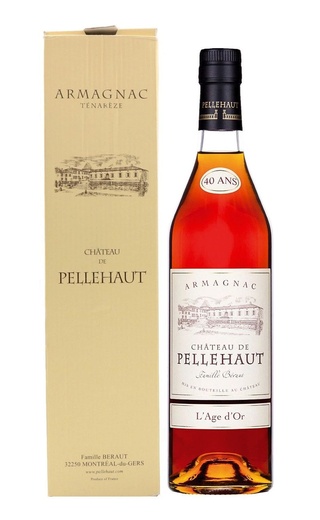 фото арманьяк Chateau de Pellehaut 40 Years 0,7 л