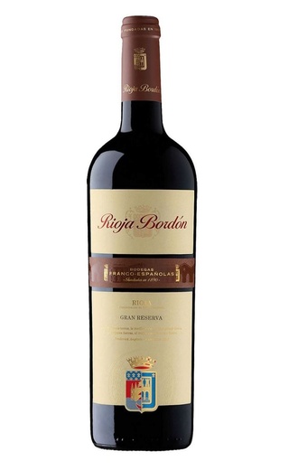 Бодегас Франко Эспаньолас Бордон Гран Резерва 2008 0.75 л фото вино Bodegas Franco Espanolas Bordon Gran Reserva 2008 0,75 л
