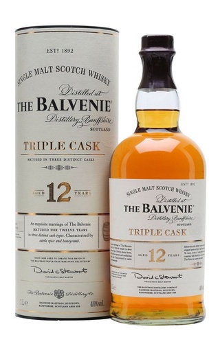 фото виски Balvenie Triple Cask 12 Years Old 1 л