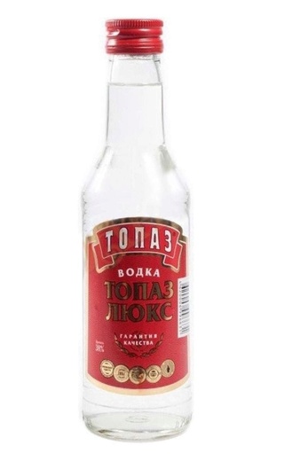 Топаз Люкс 0.25 л фото водка Topaz Lyuks 0,25 л