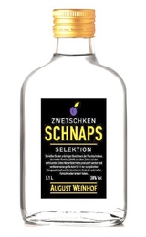 Шнапс August Weinhof Zwetschken 0,1 л