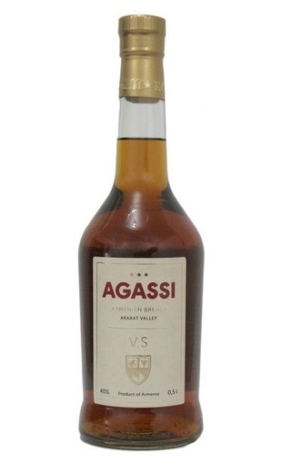 фото коньяк Agassi VS 3 Years 0,5 л
