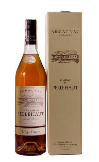 Шато де Пеллео Селексьен Л'яж Тандр 0.7 л фото арманьяк Chateau de Pellehaut Selection L'age Tendre 0,7 л