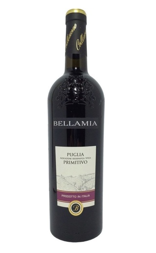 Белламиа Примитиво 0.75 л фото вино Bellamia Primitivo 0,75 л