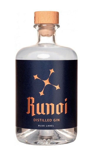 Руной Джин Блю Лейбл 0.7 л фото джин Runoi Gin Blue Label 0,7 л