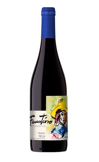 Вино Faustino Art Collection Crianza Tempranillo 2018 0,75 л