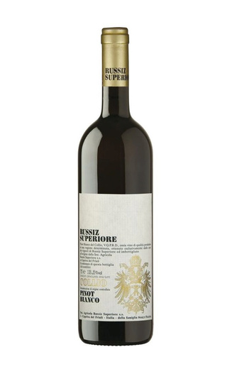 Руссиц Супериоре Коллио Пино Бьянко 2017 0.75 л фото вино Russiz Superiore Collio Pinot Bianco 2017 0,75 л