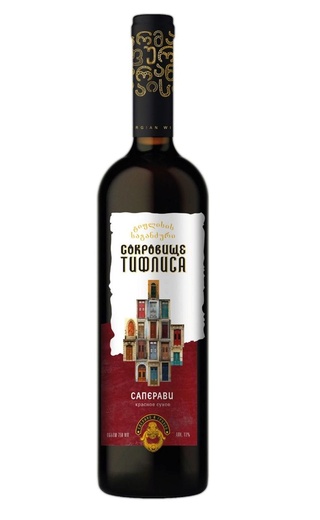 Сокровище Тифлиса Саперави 0.75 л фото вино Treasure Tiflis Saperavi 0,75 л