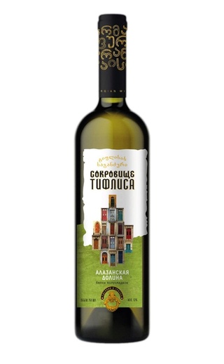 Сокровище Тифлиса Алазанская Долина Белое 0.75 л фото вино Treasure Tiflis Alazani Valley White Semi Sweet 0,75 л