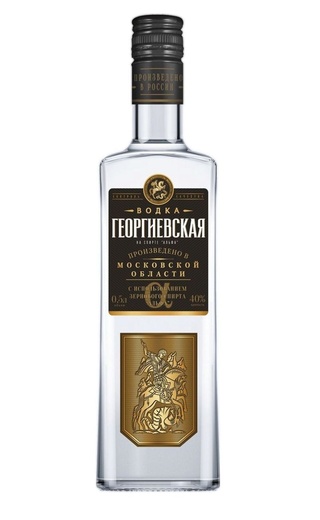 Георгиевская Альфа 0.5 л фото водка Georgievskaya Alpha 0,5 л