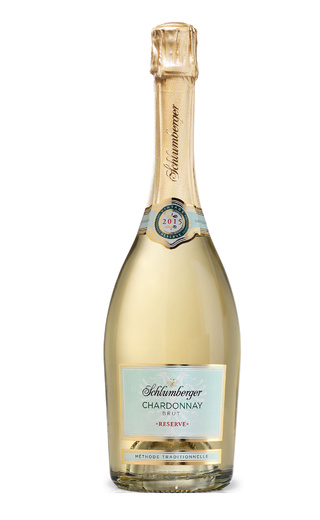 Шлюмбергер Шардоне Брют Резерв 0.75 л фото игристое вино Schlumberger Chardonnay Brut Reserve 0,75 л