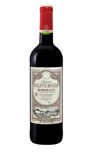 Вино Chateau Bellevue Rougier Bordeaux 2016 0,75 л