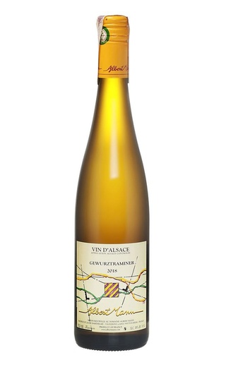 Альберт Манн Гевюрцтраминер 2018 0.75 л фото вино Albert Mann Gewurztraminer 2018 0,75 л