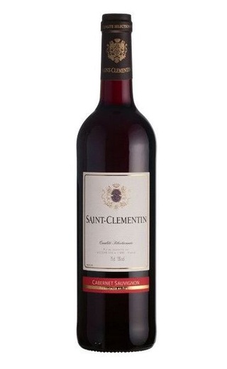 Уккоар Сэн-Клементэн Каберне Совиньон 0.75 л фото вино Uccoar Saint-Clementin Cabernet Sauvignon 0,75 л
