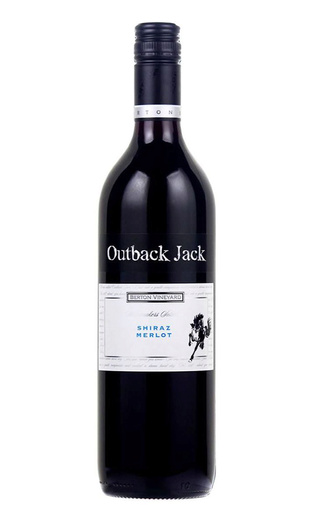 Бертон Виньярд Аутбэк Джек Шираз Мерло 2018 0.75 л фото вино Berton Vineyard Outback Jack Shiraz Merlot 2018 0,75 л