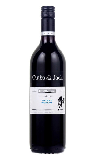 Бертон Виньярд Аутбэк Джек Шираз Мерло 2016 0.75 л фото вино Berton Vineyard Outback Jack Shiraz Merlot 2016 0,75 л