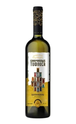 Сокровище Тифлиса Цинандали 2017 0.75 л фото вино Treasure Tiflis Tsinandali 2017 0,75 л