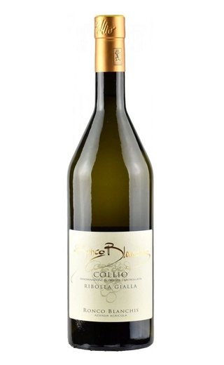 Ронко Бланкис Риболла Джалла Коллио 2018 0.75 л фото вино Ronco Blanchis Ribolla Gialla Collio 2018 0,75 л