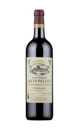 Вино Chateau Haut-Bages Monpelou 2015 Cru Bourgeois Pauillac 0,375 л