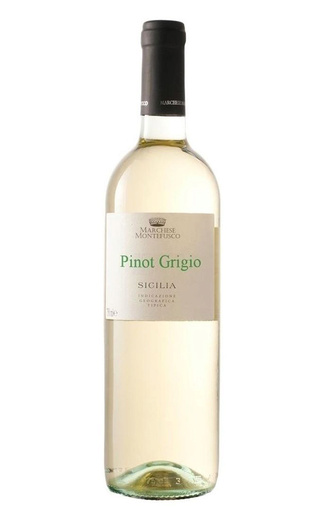 Маркиз Монтефуско Пино Гриджио 2018 0.75 л фото вино Marchese Montefusco Pinot Grigio 2018 0,75 л