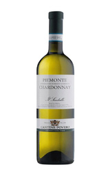 Вино Cantine Povero Chardonnay Piemonte Il Sendallo 2019 0,75 л