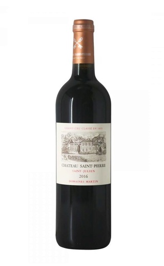 Шато Сен-Пьер Сен-Жюльен 2016 0.75 л фото вино Chateau Saint-Pierre Saint-Julien 2016 0,75 л