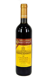 Вино Массандра Столовое Красное Алушта 2016