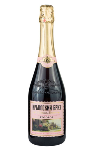 Крымский Бриз Розовое Полусладкое 2018 0.75 л фото игристое вино Crimean Breeze Rose Semi Sweet 2018 0,75 л