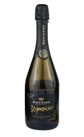 Мысхако Белое Полусладкое 2018 0.75 л фото игристое вино Myskhako White Semi Sweet 2018 0,75 л