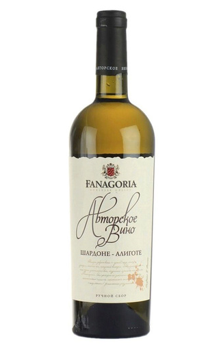 Фанагория Авторское Вино Шардоне Алиготе 2017 0.75 л фото вино Fanagoria Avtorskoe Vino Chardonnay Aligote 2017 0,75 л