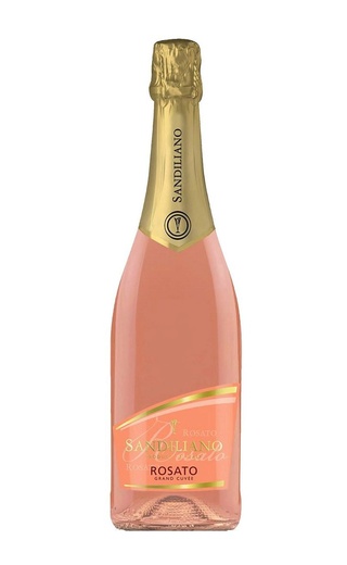 Сандильяно Гранд Кюве Розато 0.75 л фото игристое вино Sandiliano Grande Cuvee Rosato 0,75 л