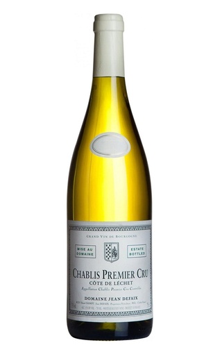 Бернар Дефе Шабли Премье Крю Кот де Леше 2018 0.75 л фото вино Bernard Defaix Chablis Premier Cru Cote de Lechet 2018 0,75 л