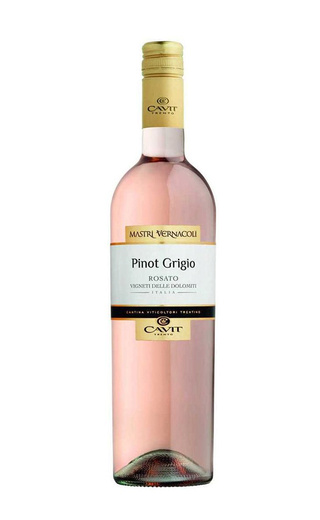 Вино Cavit Mastri Vernacoli Pinot Grigio Rosato 2018 0,75 л