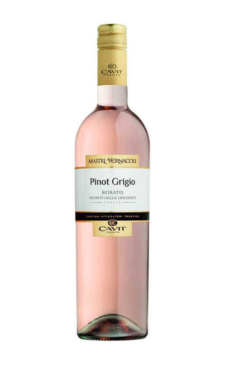 Вино Cavit Mastri Vernacoli Pinot Grigio Rosato 2019 0,75 л