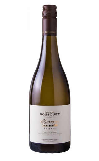 Домен Буске Резерв Шардоне 2018 0.75 л фото органическое вино Domaine Bousquet Reserve Chardonnay 2018 0,75 л
