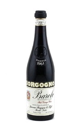 Вино Borgogno Barolo Riserva 1961 0,72 л