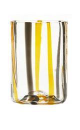 Zafferano Twiddle Tumbler Nero-Arancio 0,35 л