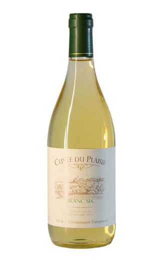 Вино Cuvee du Plaisir Blanc Sec 0,75 л