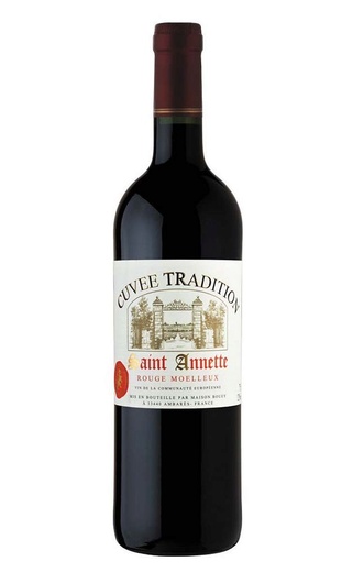 Сент Аннет Красное Полусладкое 0.75 л фото вино Saint Annette Rouge Moelleux 0,75 л