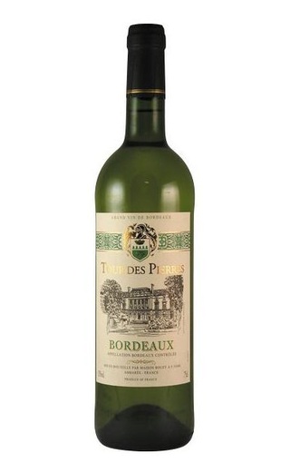 Тур де Пьер Блан Бордо 0.75 л фото вино Tour des Pierres Blanc Sec Bordeaux 0,75 л