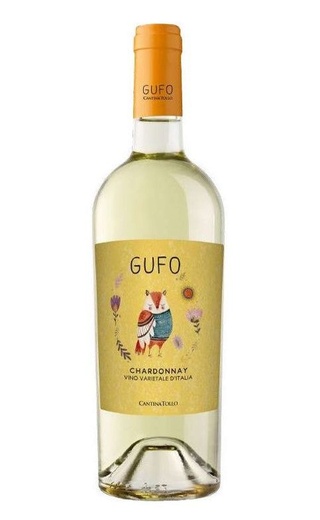 Кантина Толло Гуфо Шардоне 0.75 л фото вино Cantina Tollo Gufo Chardonnay 0,75 л