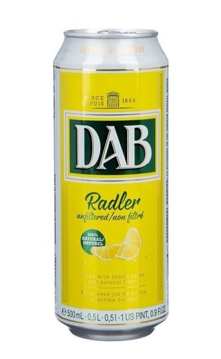 фото пиво DAB Radler 24 шт. 0,5 л