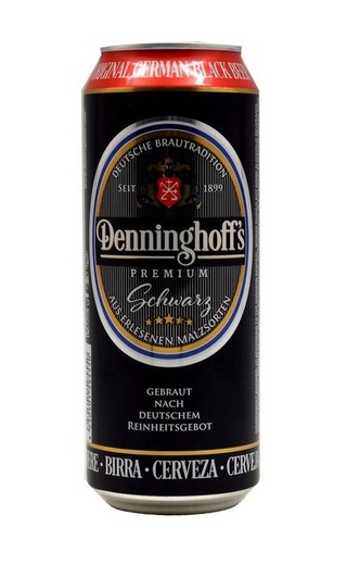 фото пиво Denninghoff's Premium Schwarz 24&nbsp;шт. 0,5 л